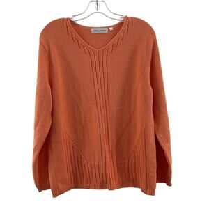 Women's Orange Sweater